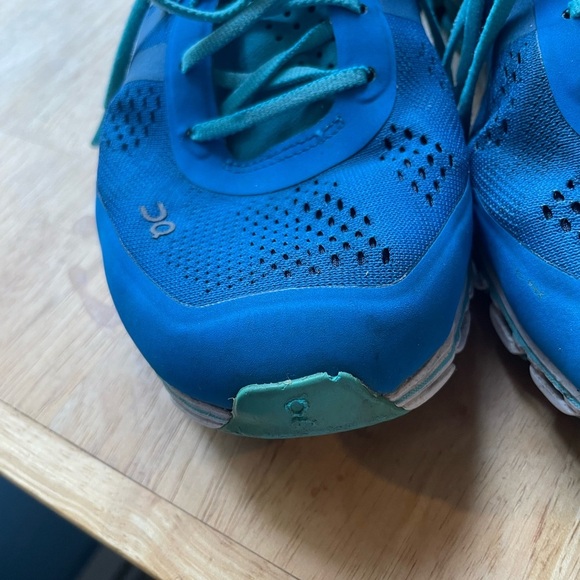 On Running Womens Cloudflow Malibu/Curacao Running Shoe size 8.5 - Picture 6 of 16